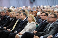 10. oktobar 2011. Predsednica Narodne skupštine prof. dr Slavica Đukić – Dejanović na otvaranju Godišnjeg savetovanja sudija na Zlatiboru